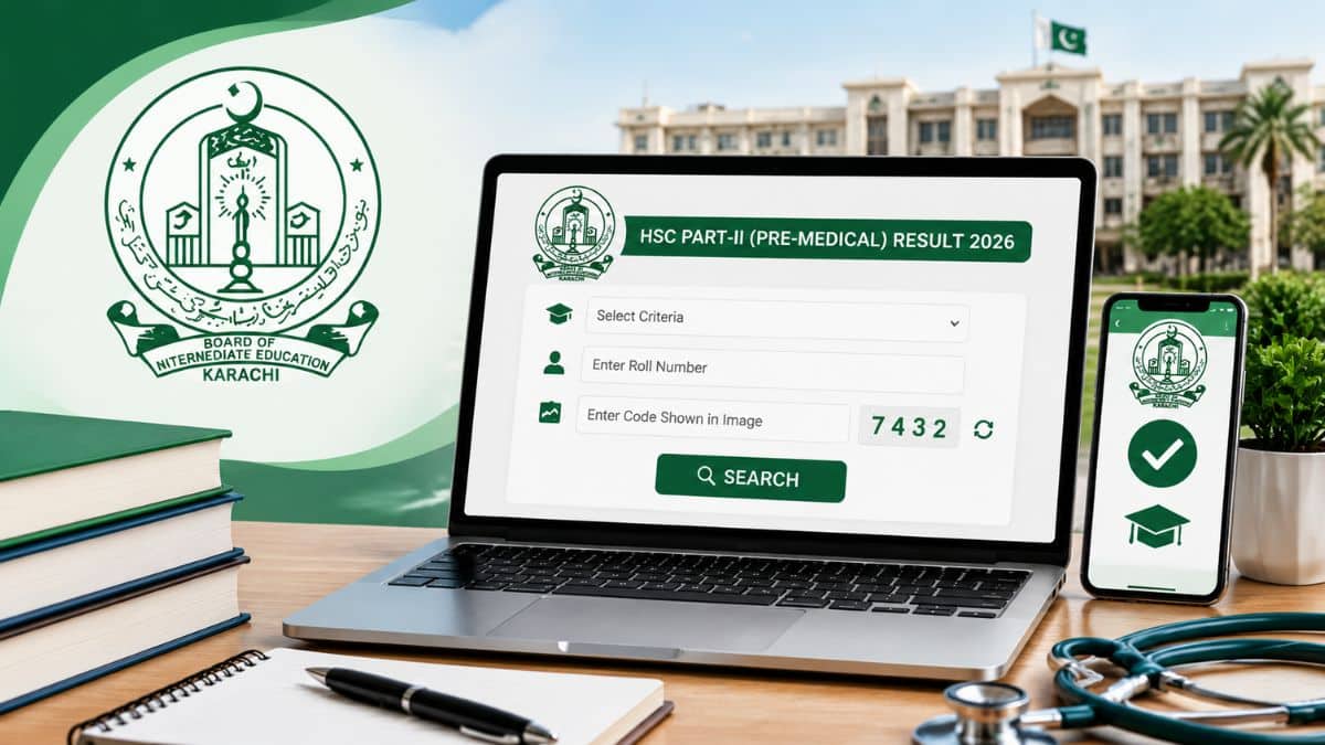 How to Check Karachi Board 12th Class Pre-Medical Result 2026