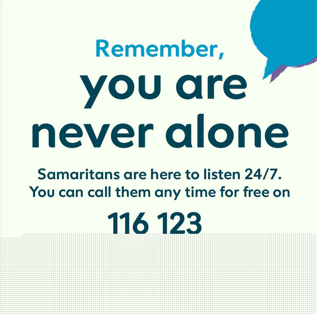 Samaritans raises its profile with an Awareness Day