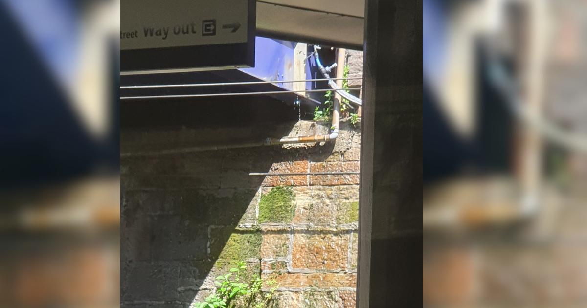 'Hot water' leak left unrepaired for 3 years at Glasgow station