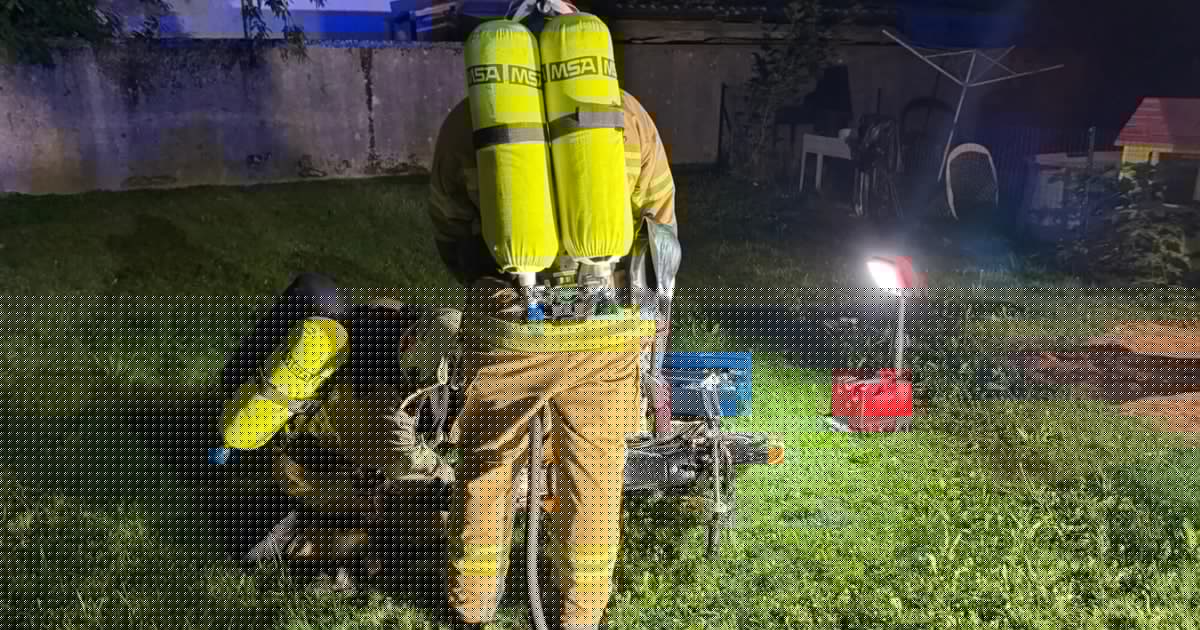 Kindermotocross defekt - 40 Feuerwehrleute rückten zu rauchenden Akkus aus