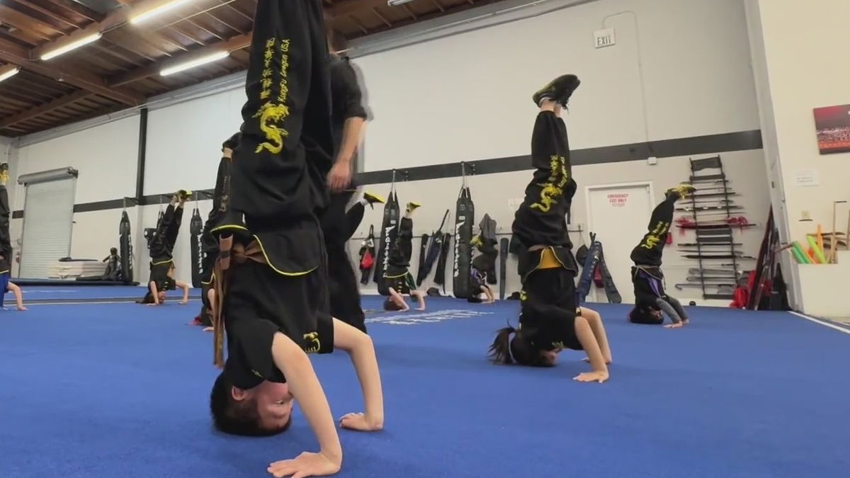Bay Area kung fu fighting kids spent hours honing their craft for Lunar New Year performance