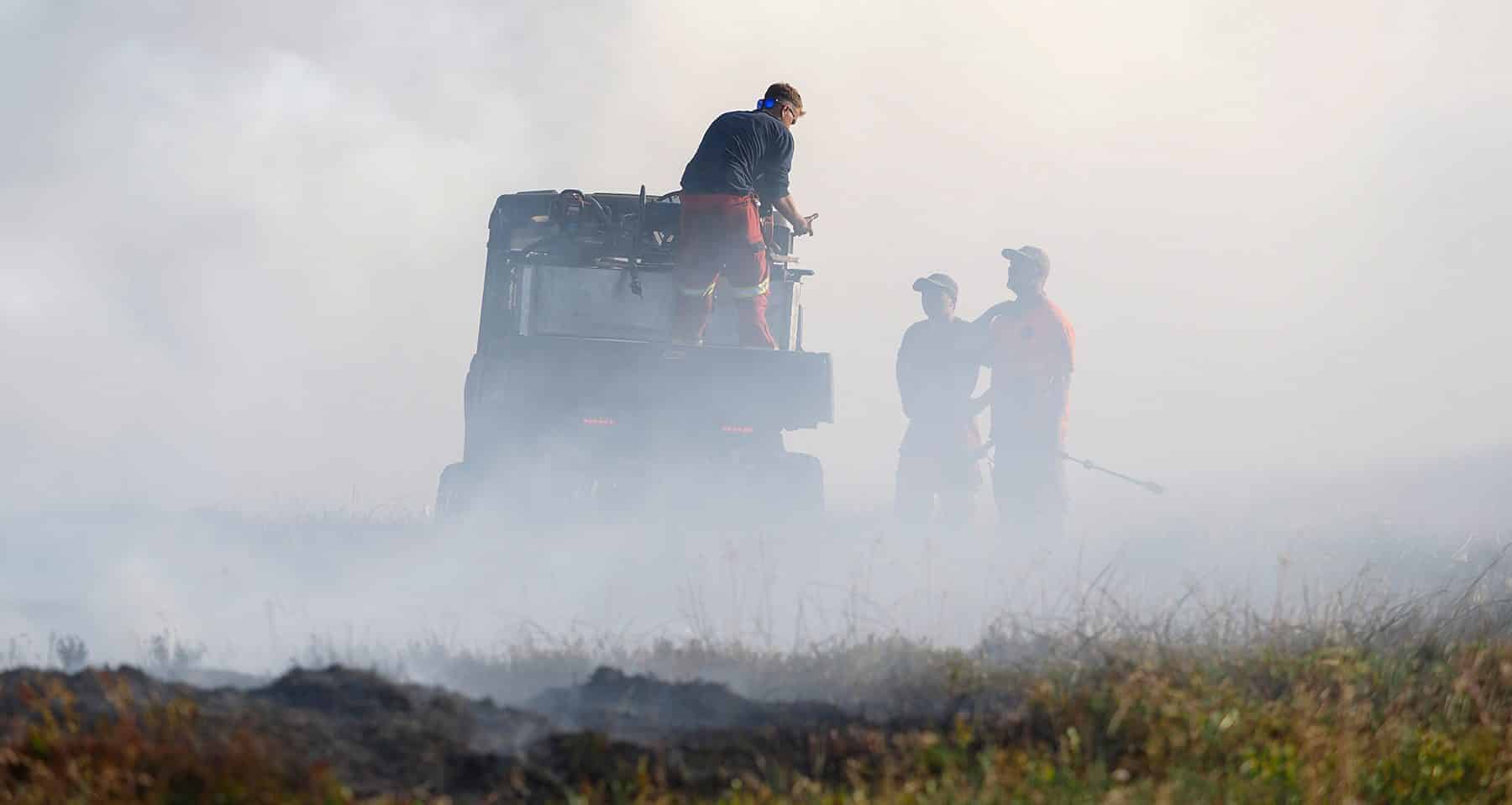 Hell on earth: the unsung heroes of the Peak District wildfire