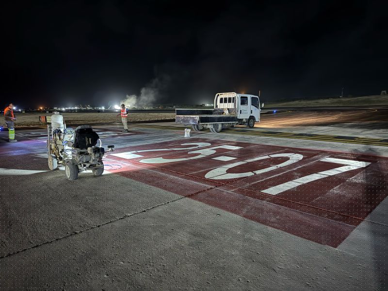 Paving Complete at Airport