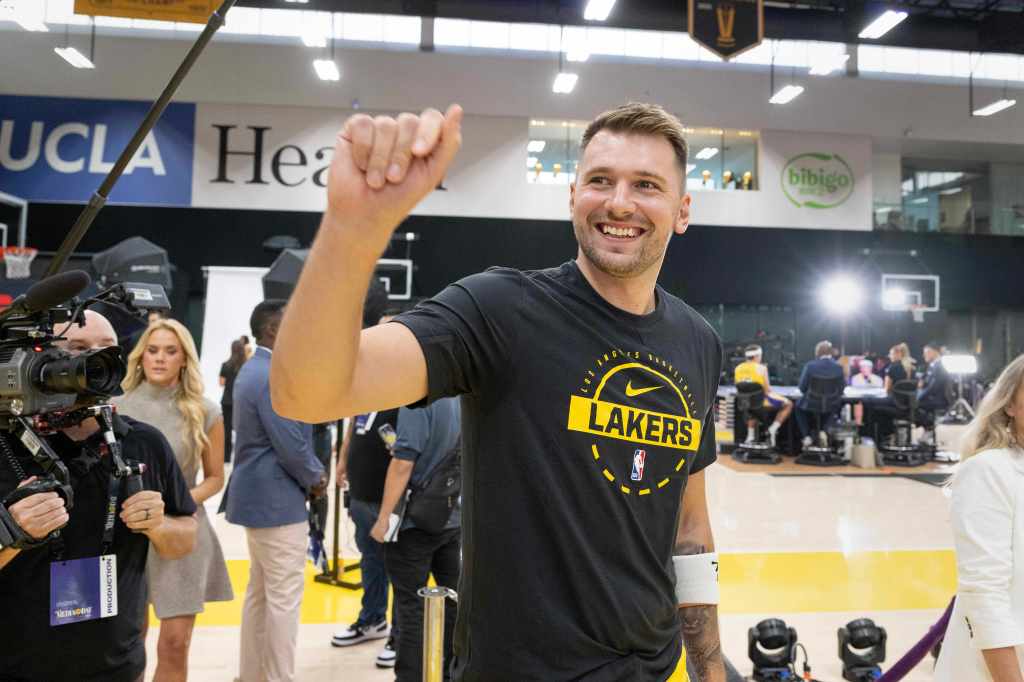 Luka Doncic embracing the ‘fun’ of 1st training camp with Lakers