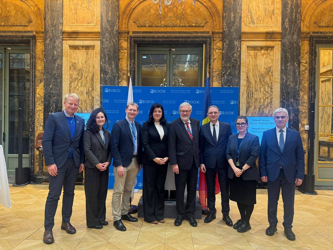 Romania’s associate member status in the OECD Development Assistance Committee marked with Paris ceremony
