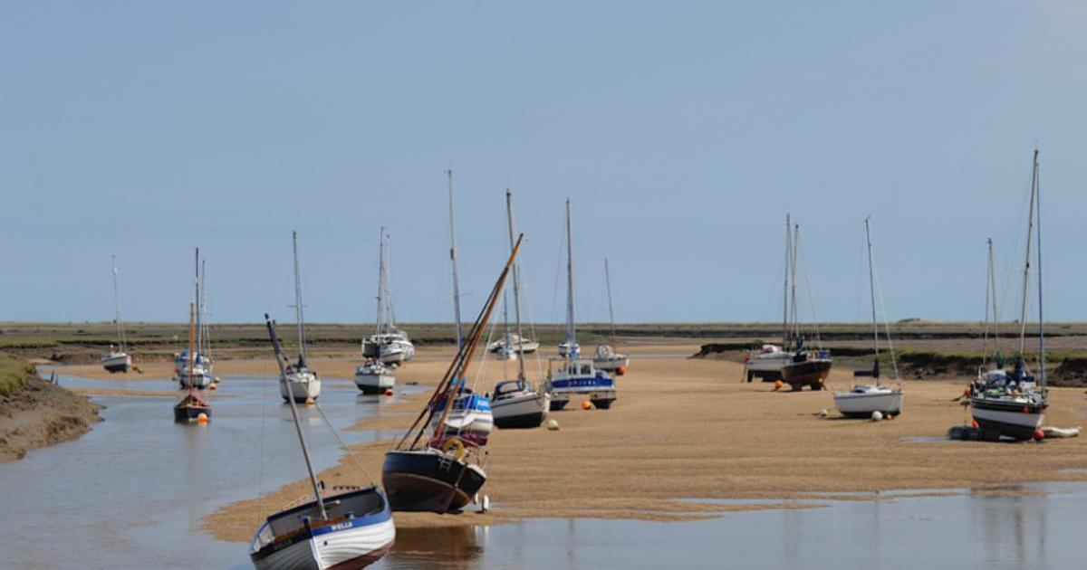Production crew seen filming on north Norfolk beach