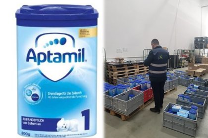 AKU urdhëron tërheqjen nga tregu të qumështit Aptamil 1 Pronutra, për foshnje. Rezultoi me toksina të rrezikshme për shëndetin