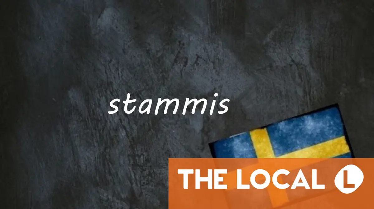 Swedish word of the day: stammis