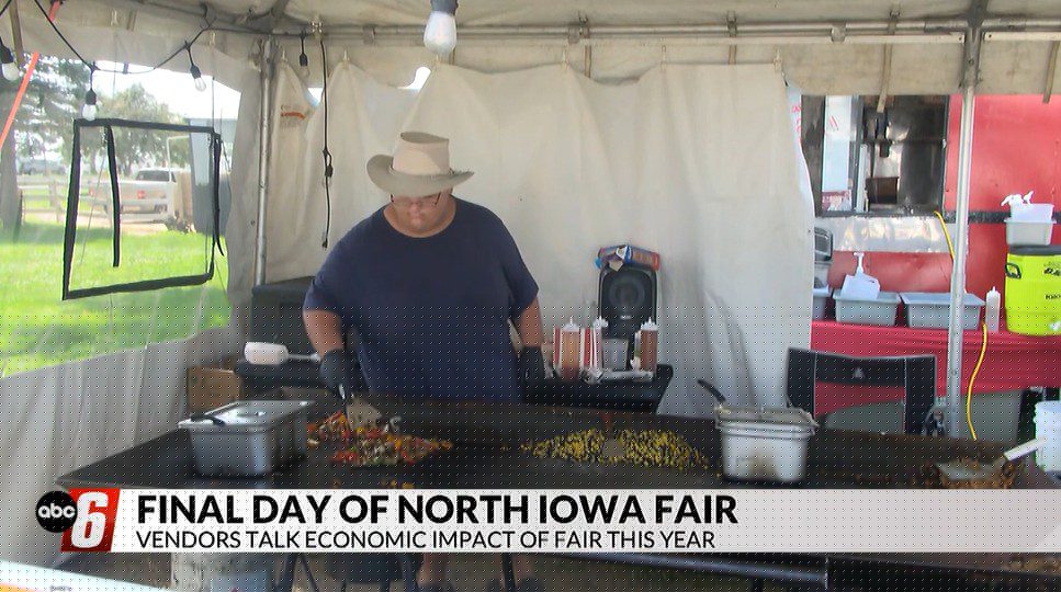 Vendors at North Iowa Fair say gas prices have been a hurdle  during summer season