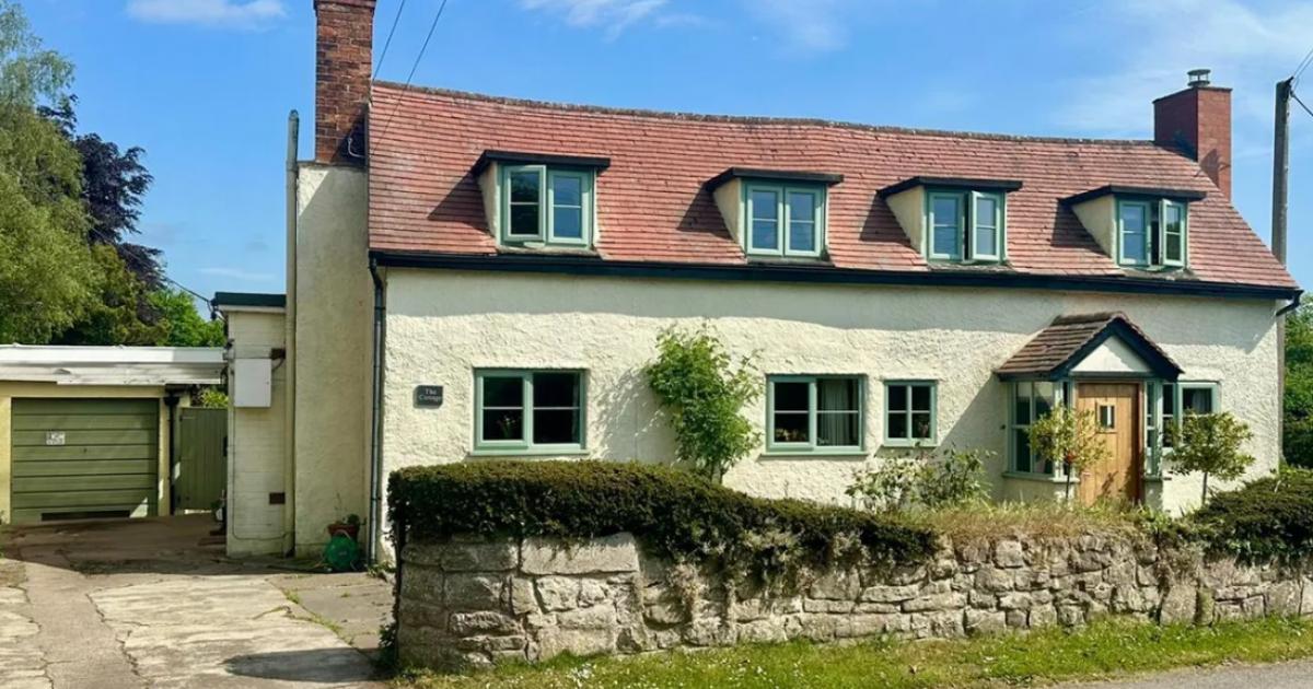Inside characterful cottage for sale in popular village
