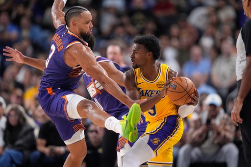Bronny James has a rough shooting night, but makes progress in his quest to earn a role with Lakers