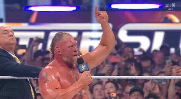Triple H Comments On Brock Lesnar’s In-Ring Future