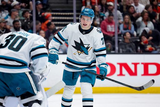 Macklin Celebrini gets 5-year, $94M extension from the Sharks in the NHL’s richest deal ever