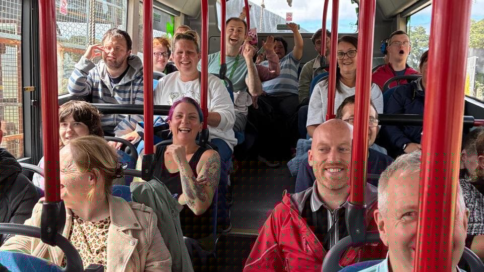 Manx Mencap takes 45 islanders on Safari Park day trip