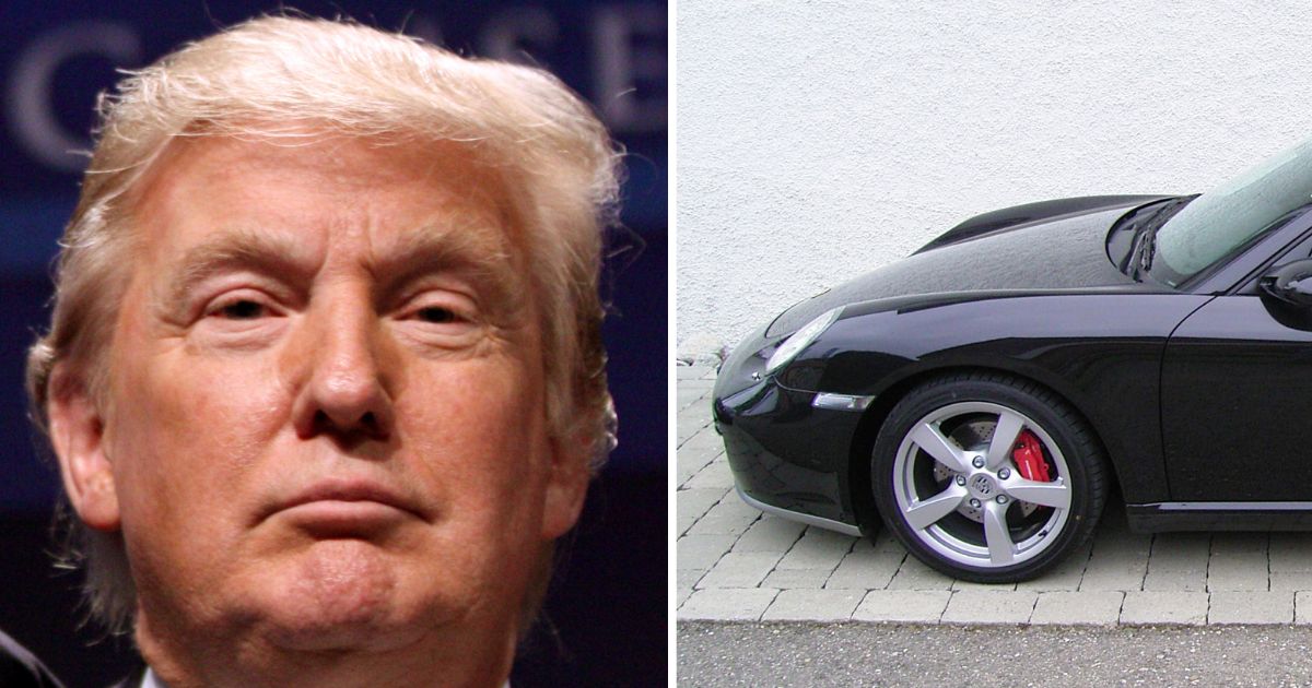 “I Need Ur Help, D Trump” – Car Carrying Message for President Slams Into LA City Hall as Suspect Locks Himself Inside
