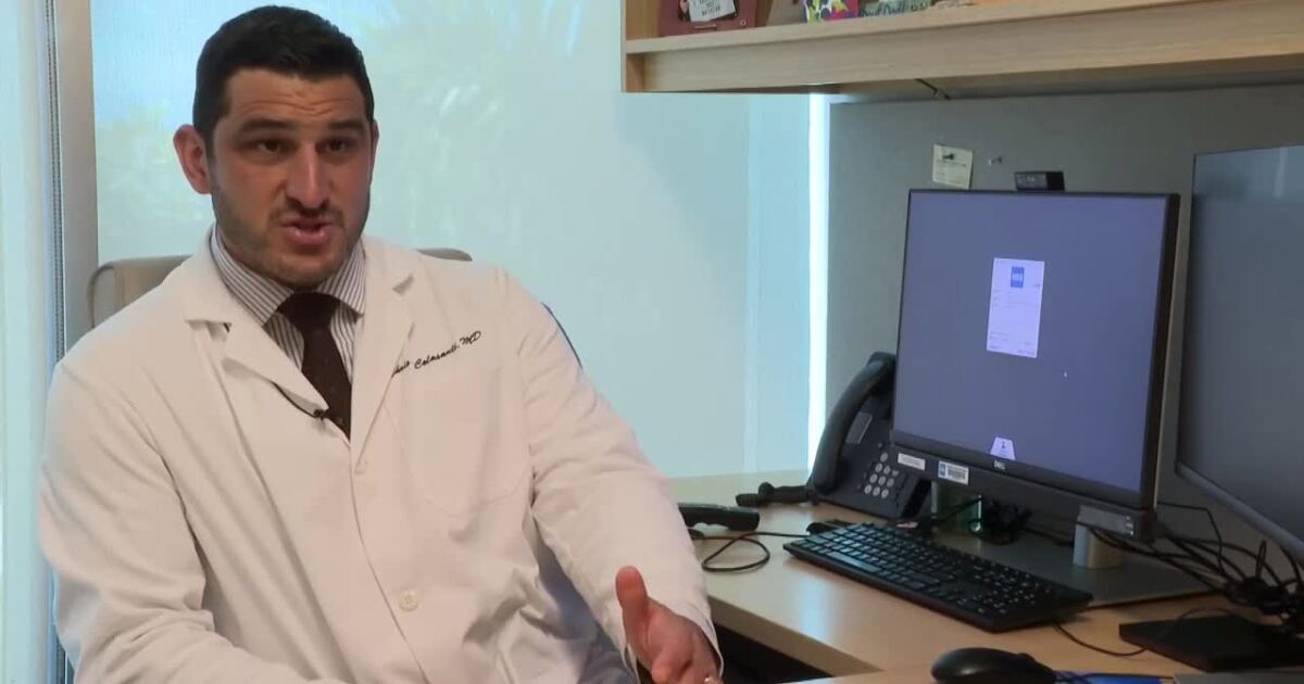 From linebacker to surgeon: Chris Calianti traded tackles for the operating room