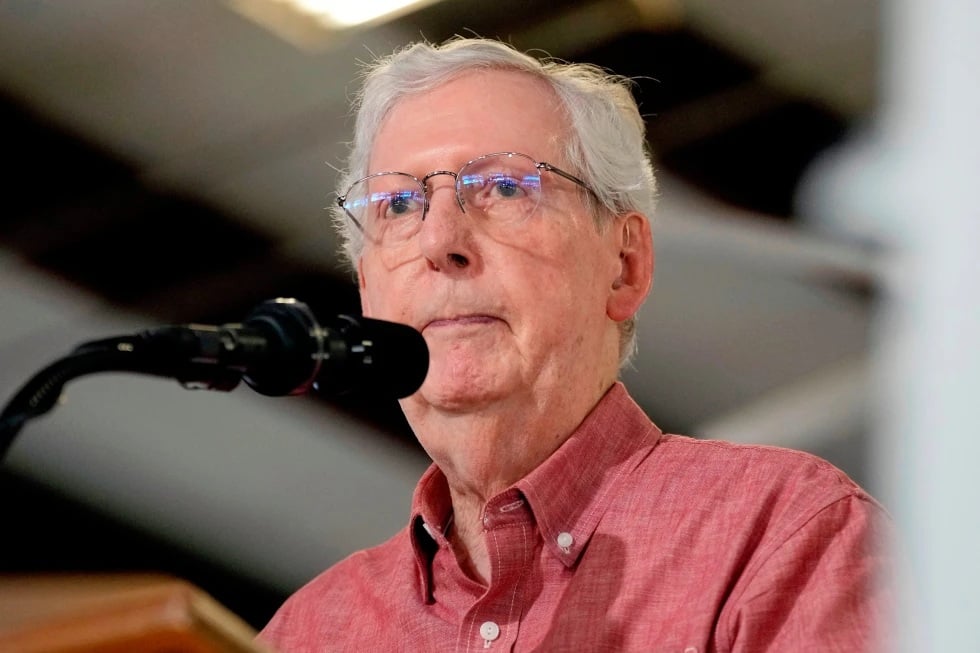 Mitch McConnell says he’s been discharged from rehab, nearly 2 months after hospitalization