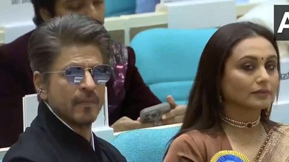National Film Awards 2025: Mohanlal, Shah Rukh Khan, Rani Mukerji arrive in style
