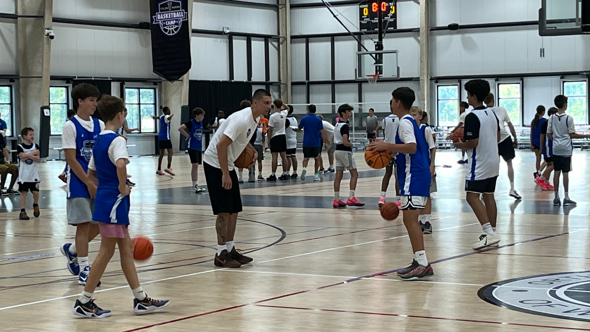 'He cares for us': New Milwaukee Buck Tyler Herro gives back at basketball camp