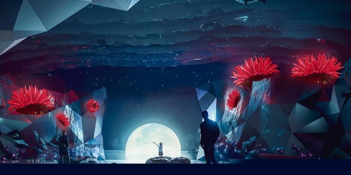Eden Project Morecambe unveils 'Realm of the Moon' immersive experience