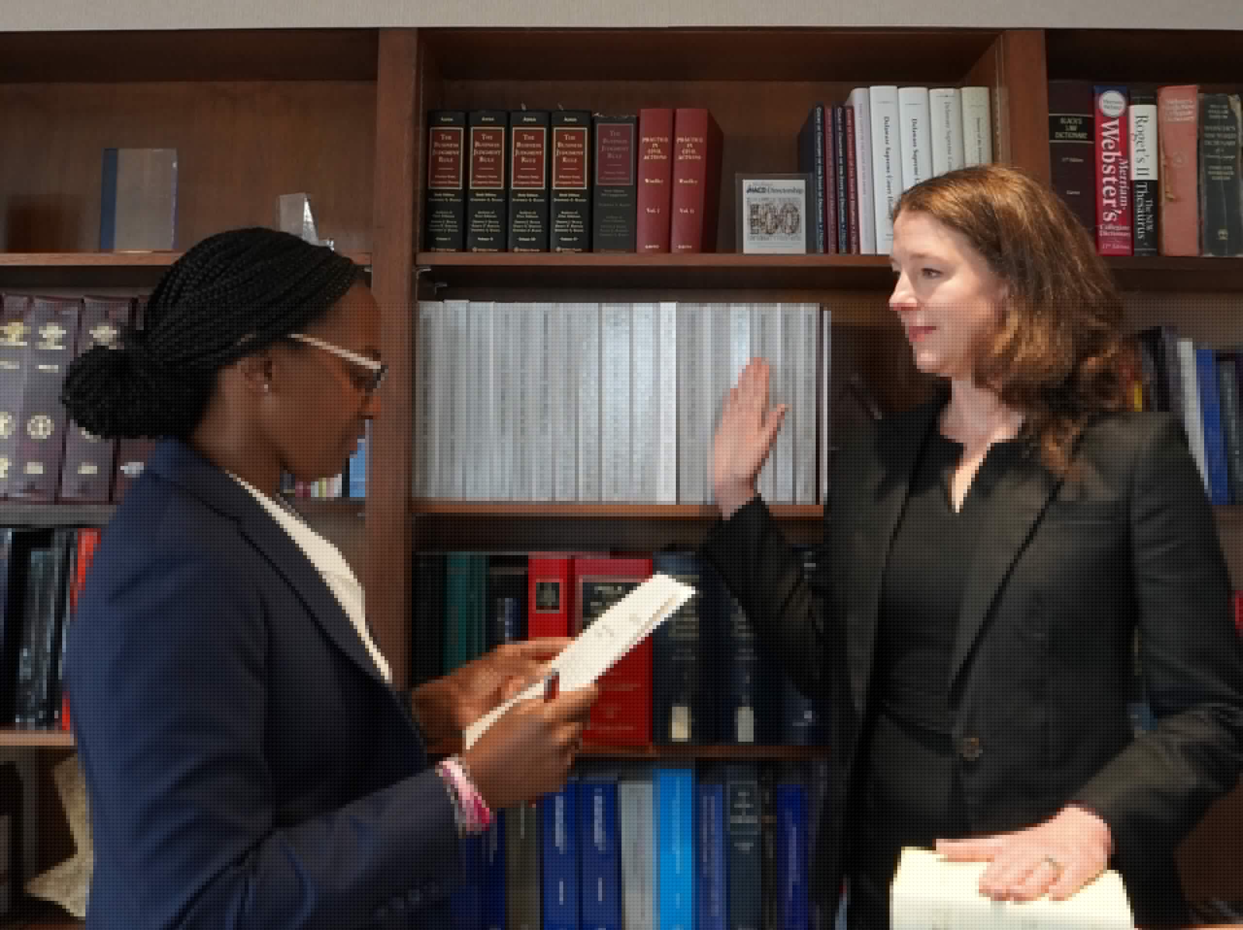 Delaware Supreme Court Justice Morgan T. Zurn Sworn into Office