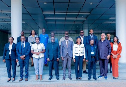 Rwanda Foreign Minister received a parliamentary delegation from Namibia
