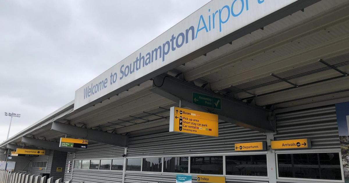 Flight out of Southampton Airport cancelled due to 'adverse weather'