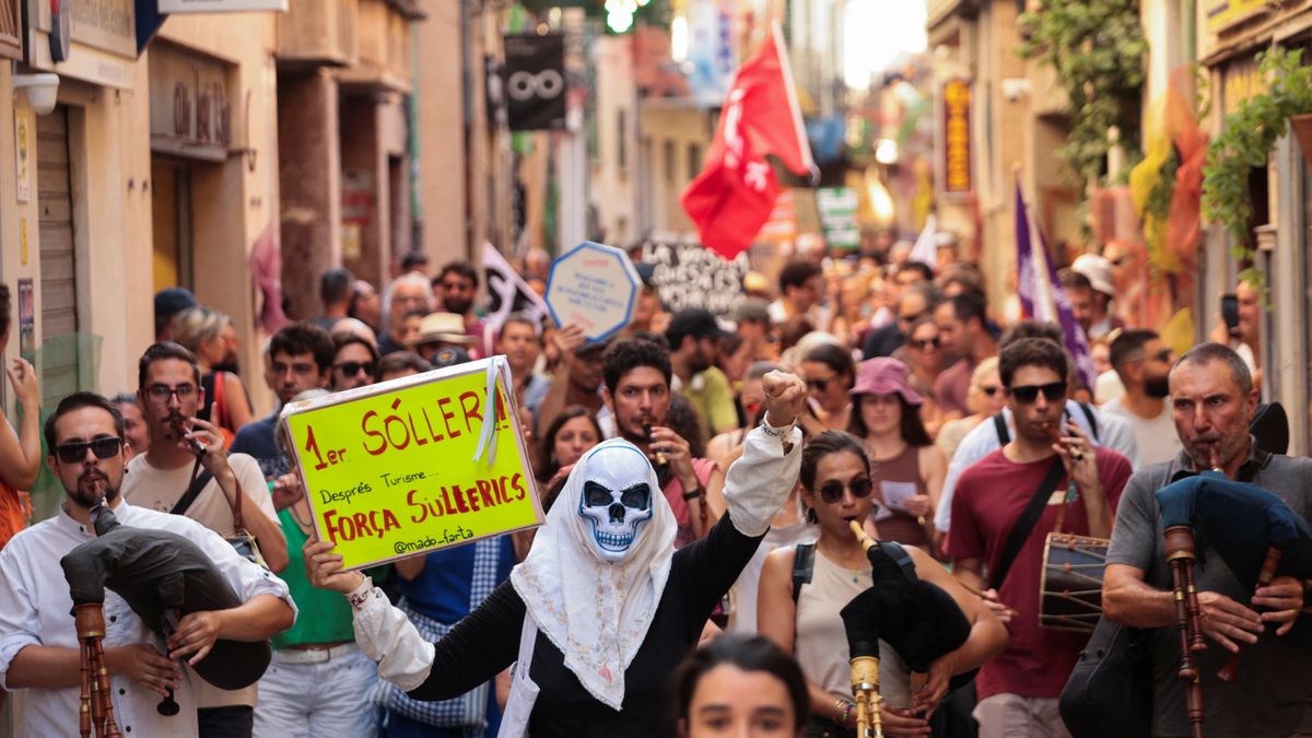 Mallorca: Erneuter Protest gegen Massentourismus