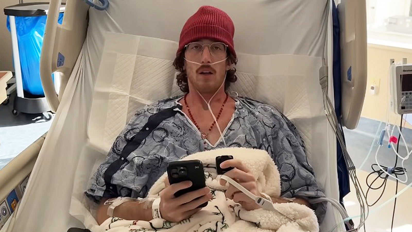 YouTuber Brandon Buckingham shares recovery update after life-threatening illness