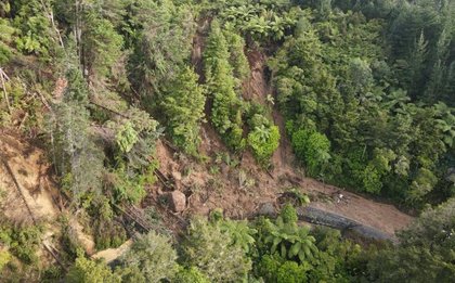 Monster Northland slip 'still moving'