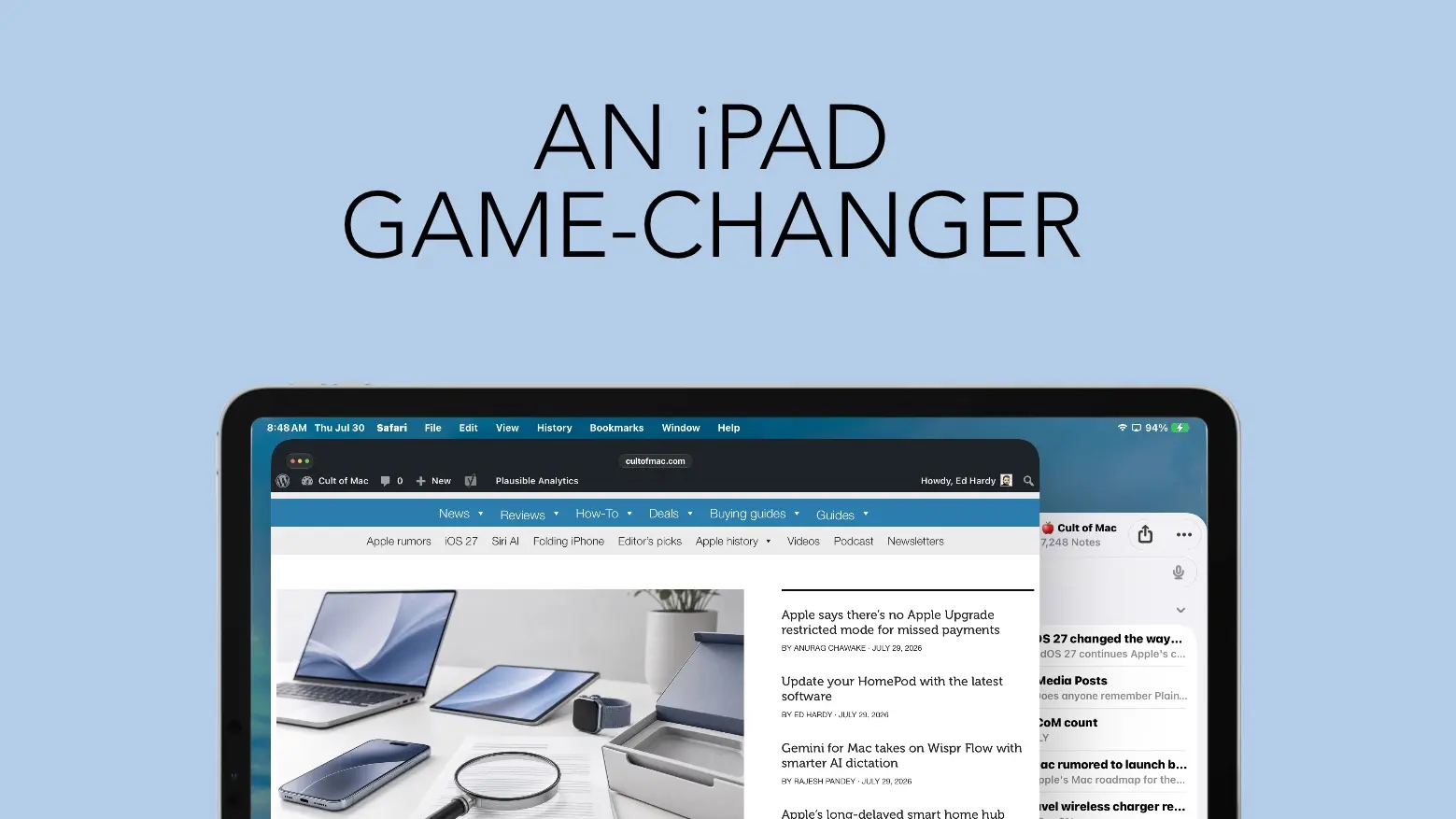How iPadOS 27 changed the way I use my iPad