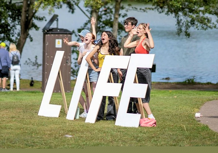 Diss churches stage fun and faith festival in park