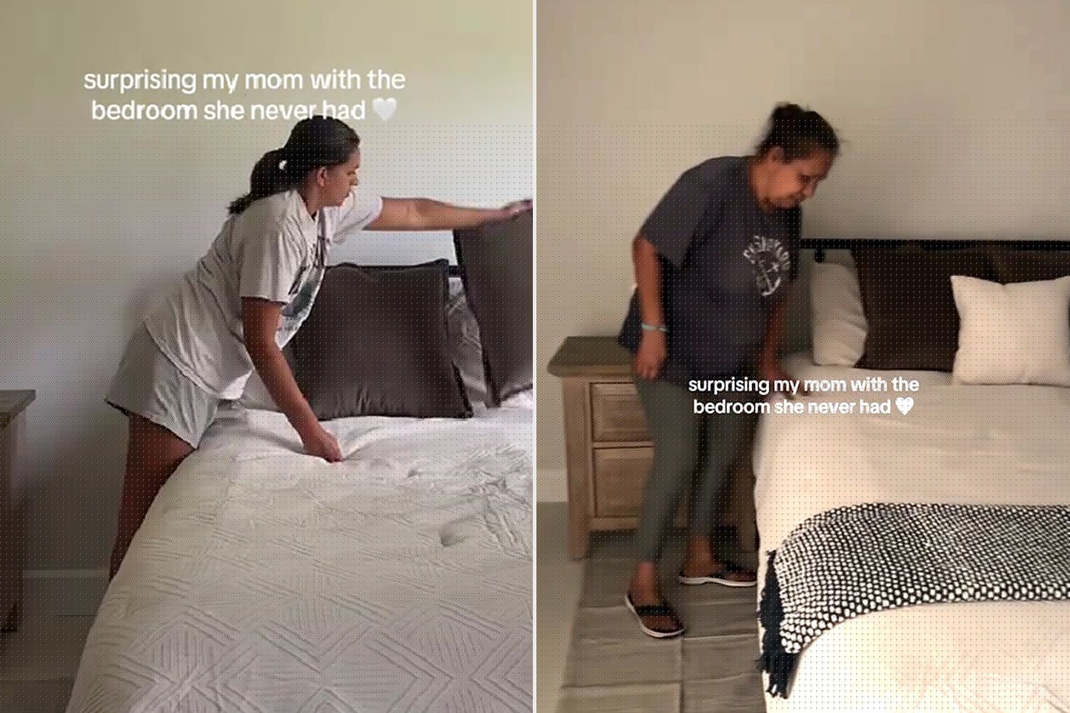 Woman Surprises Mother with the 'Bedroom She Never Had' After Spending Years ‘In and Out of Homelessness’ (Exclusive)