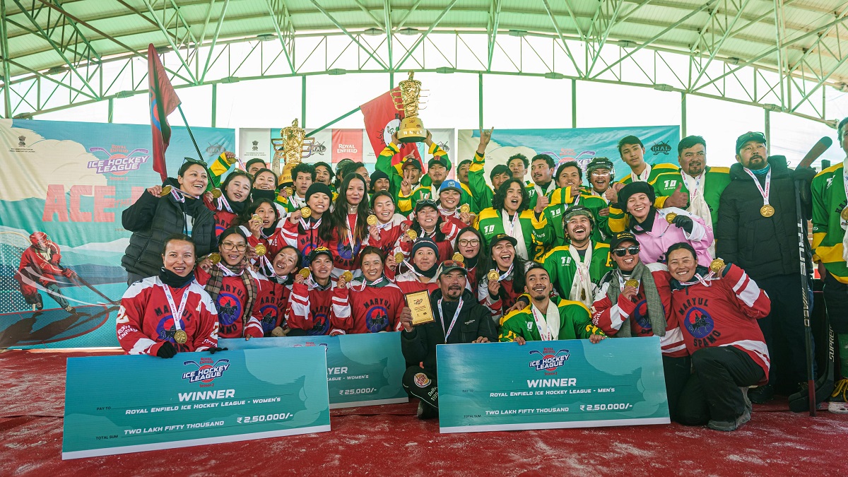 Royal Enfield Ice Hockey League Season 3 Set to Begin in Ladakh