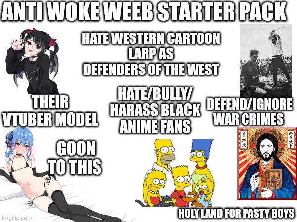 Starter Packs - Anti woke Starter pack, Japan edition | /r/starterpacks