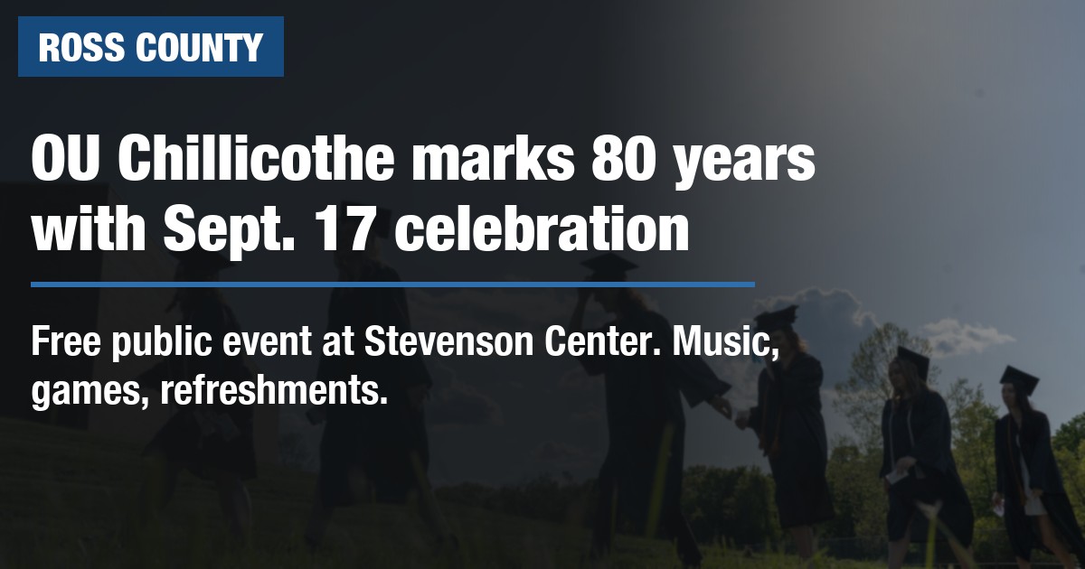 OU Chillicothe marks 80 years with Sept. 17 celebration