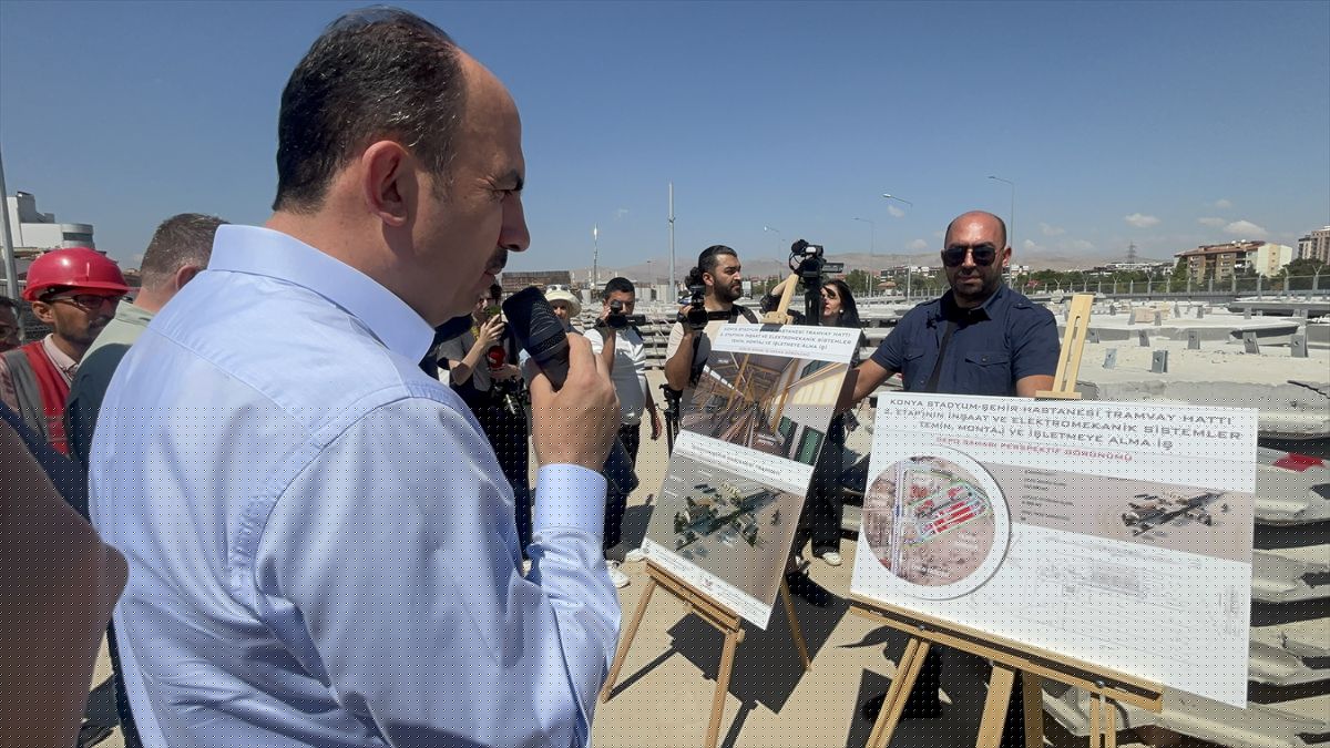 Konyaray'da 21,2 km hat çalışması sürüyor