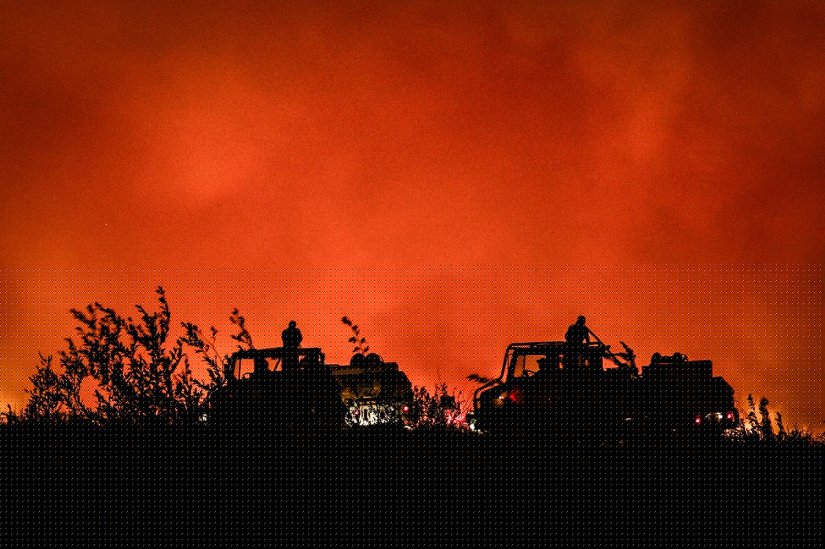 French Wildfires at 'Never Seen Before' Level, Prime Minister Warns