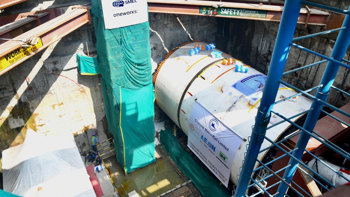 CMRL to deploy three more tunnel boring machines for Phase II Metro Rail works