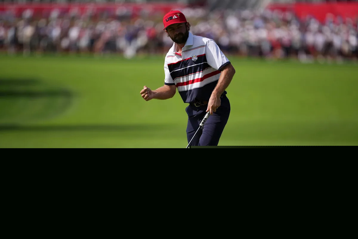 Cameron Young fuels a US comeback that comes up short at Ryder Cup