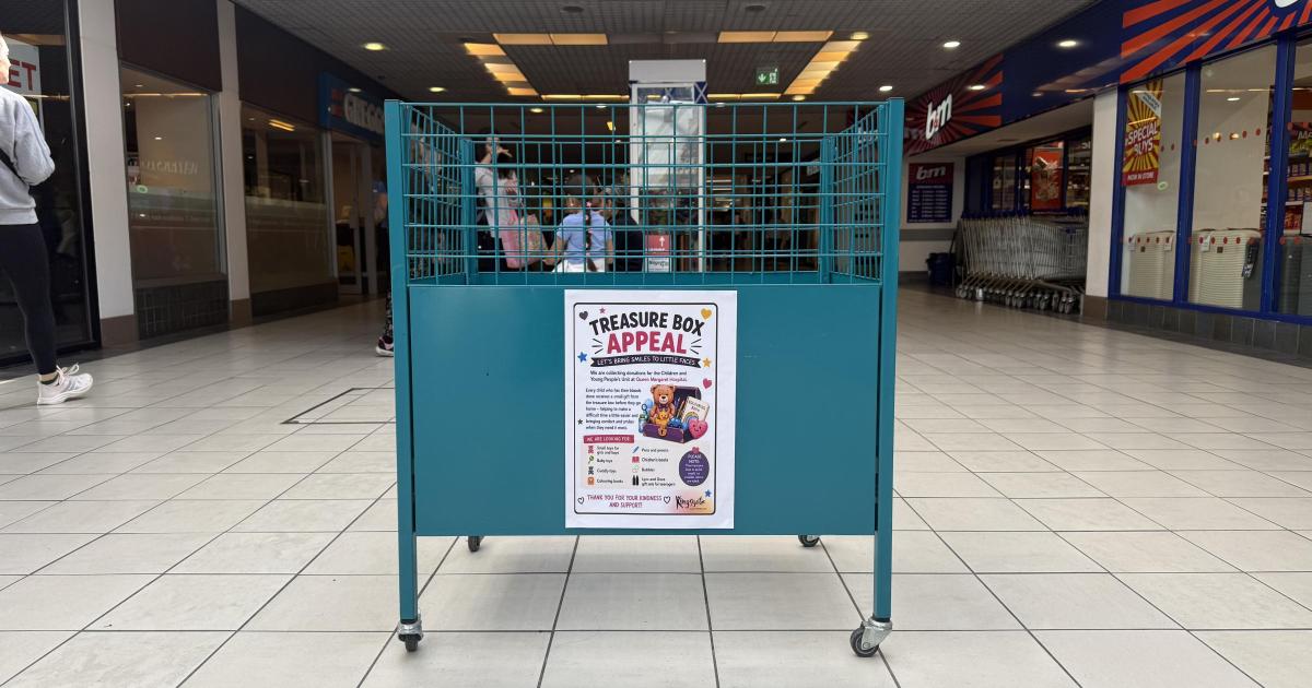Kingsgate shoppers urged to help refill kids’ hospital ‘treasure box’