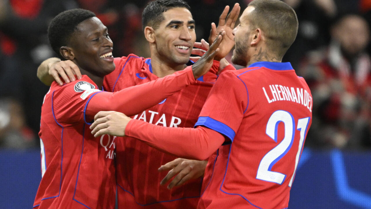 Le Paris SG écrase Leverkusen et prend la tête de la Ligue des champions