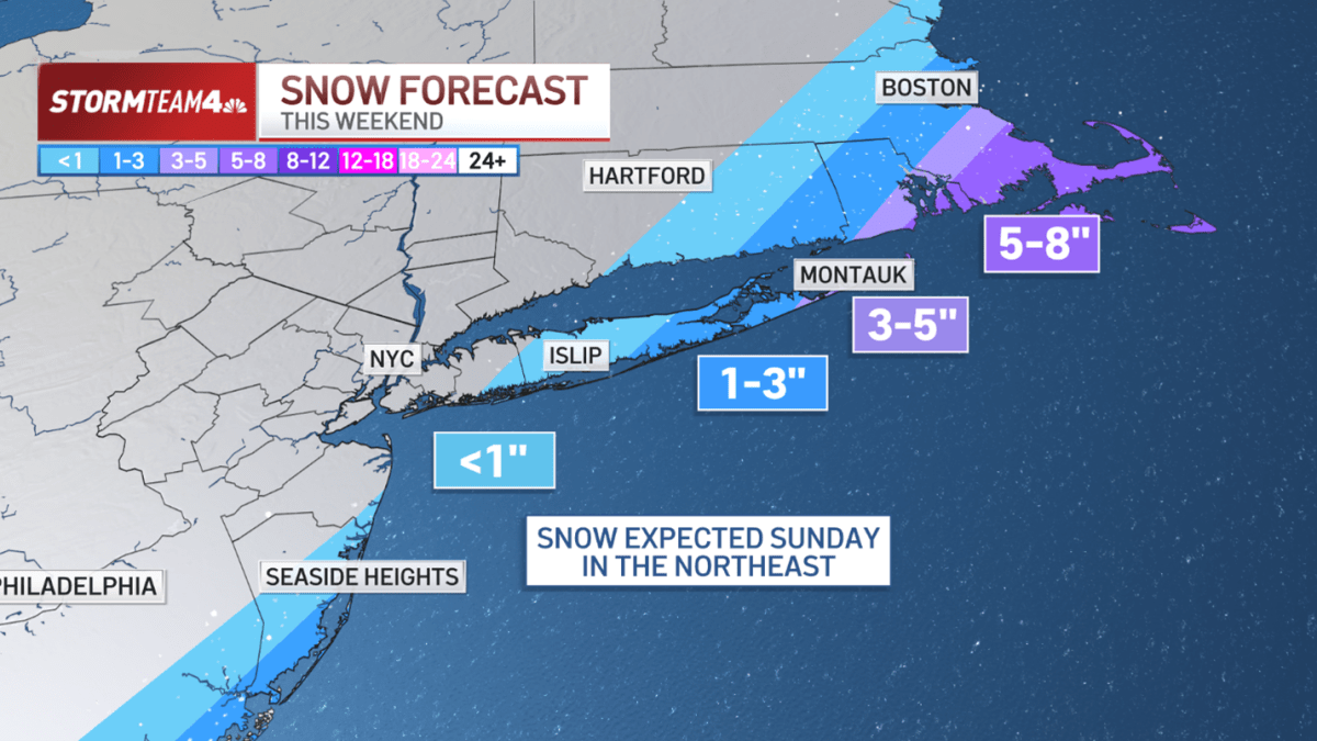 Coastal storm could dump a foot or more of snow — but will (mostly) miss the tri-state