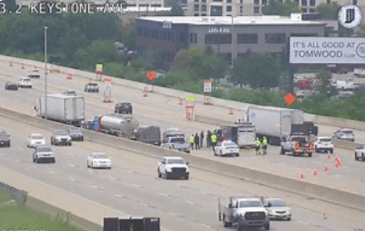 Nearly 20 Sheep Escape after Crash on I-465 in Indy