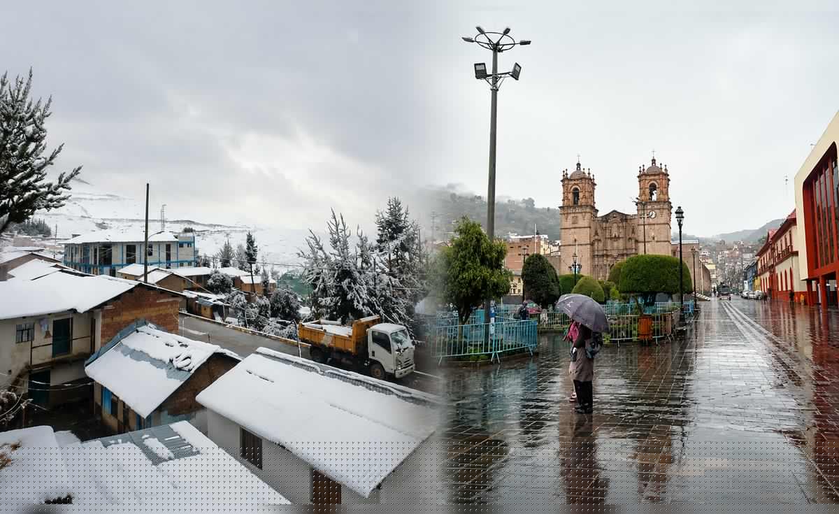 Nieve, granizo y descargas eléctricas hasta el martes 11 de agosto: Senamhi advierte mal tiempo en la sierra e Indeci insta a tomar medidas de prevención