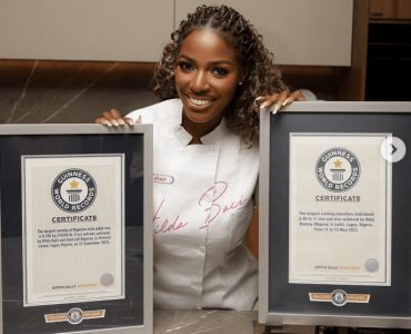 Chef Hilda ‘Jollof’ Baci: In the news again with 3rd Guinness World Record!