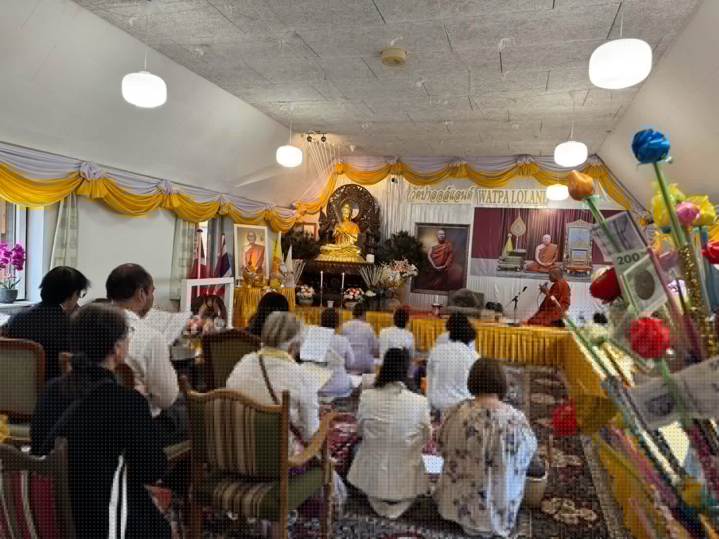 Thai community marks Buddhist celebration in southern Denmark