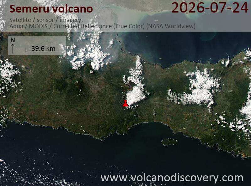 Semeru Volcano Volcanic Ash Advisory: VA ERUPTION LAST REPORTED AT 24/2207Z EST VA DTG: 25/0110Z