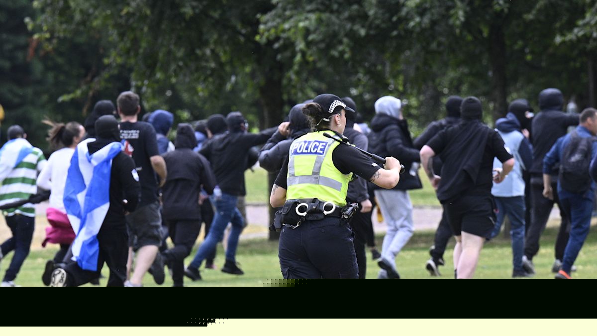 Chief constable promises further action after ‘disgraceful scenes’ in Glasgow