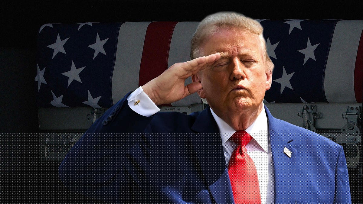 Trump Tries to Erase The Casualties of His War